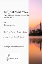 Still, Still With Thee TTBB choral sheet music cover